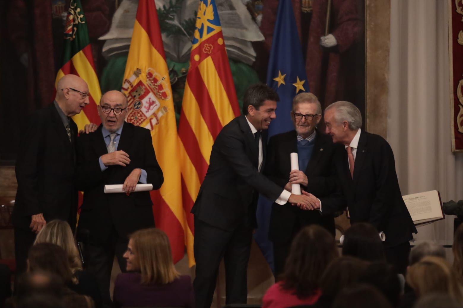 Galería de imágenes: El Consell celebra el Día de la Constitución en la Diputación de Castellón