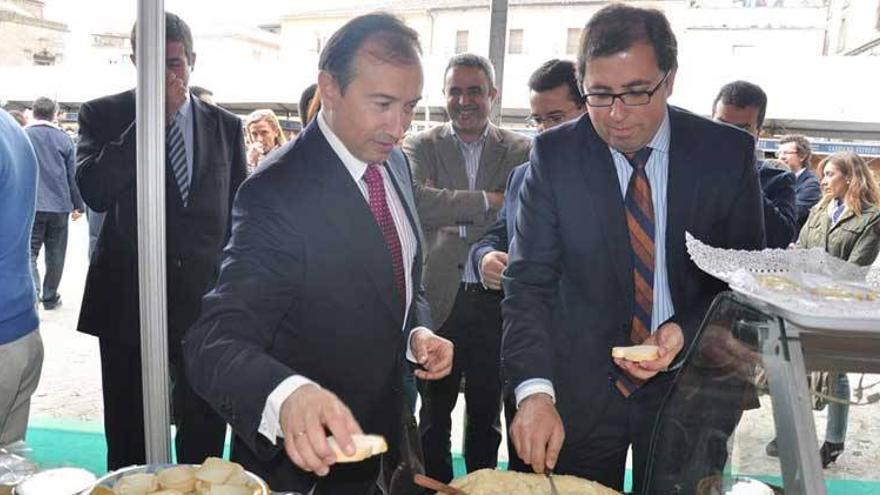 La feria del queso de Trujillo arranca con gran fuerza y avanza en su internacionalización