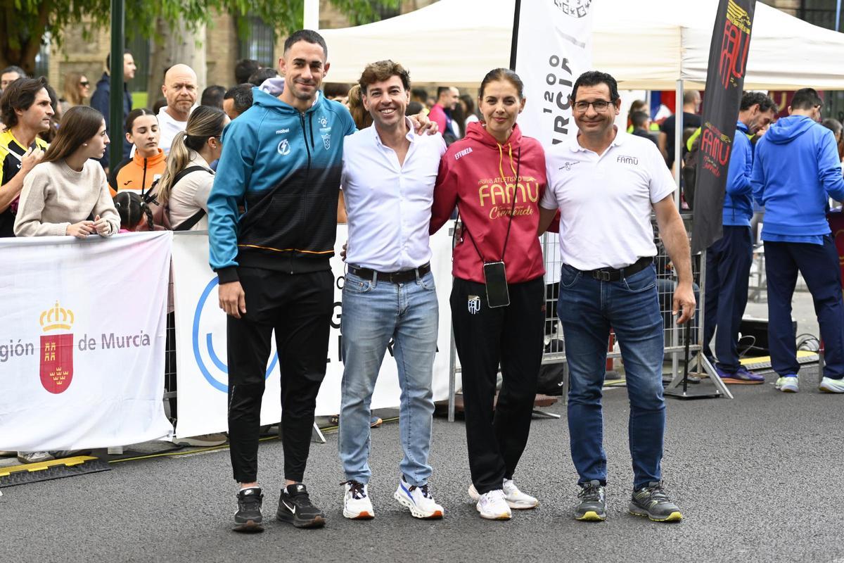 Autoridades presentes en la cita.