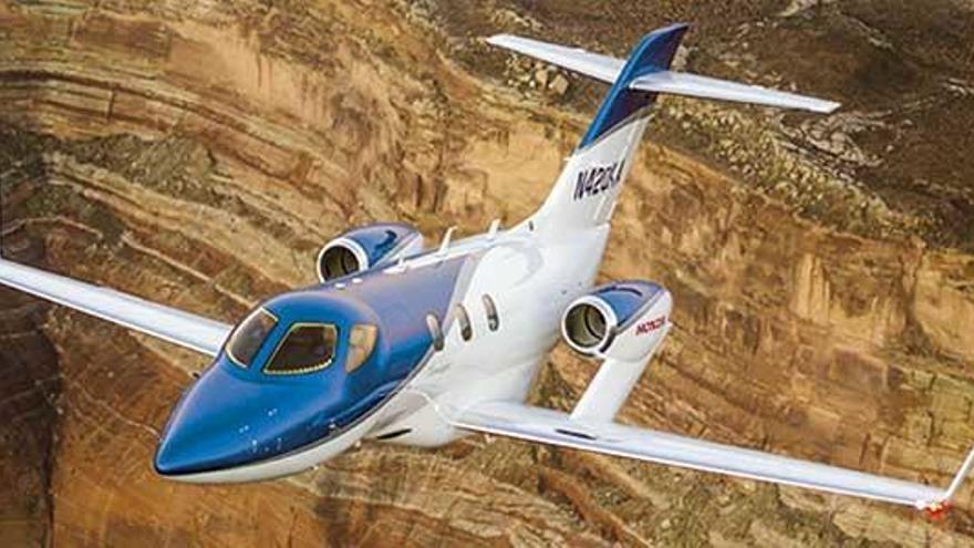 Un &quot;very light jet&quot; de la firma Hondajets. // Hondajets