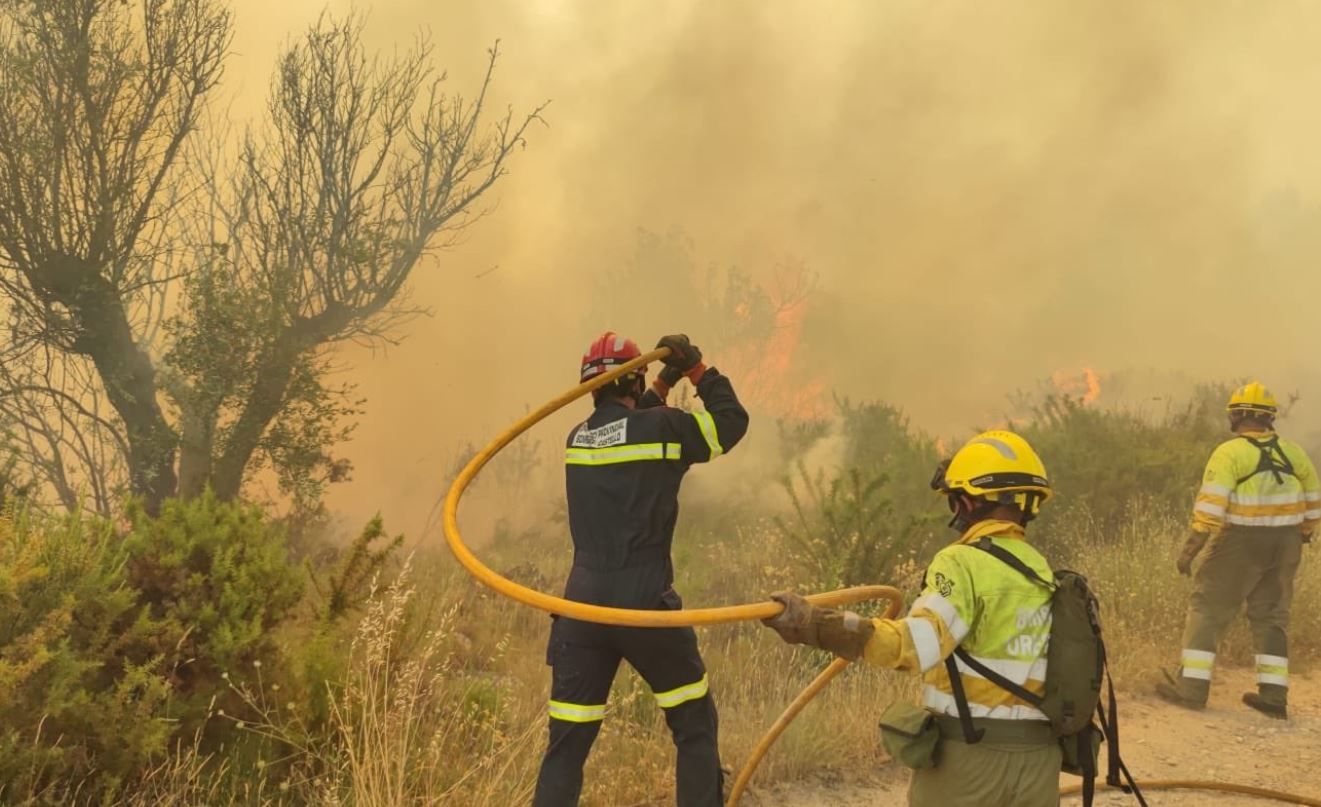 Incendio en Caudiel, hoy