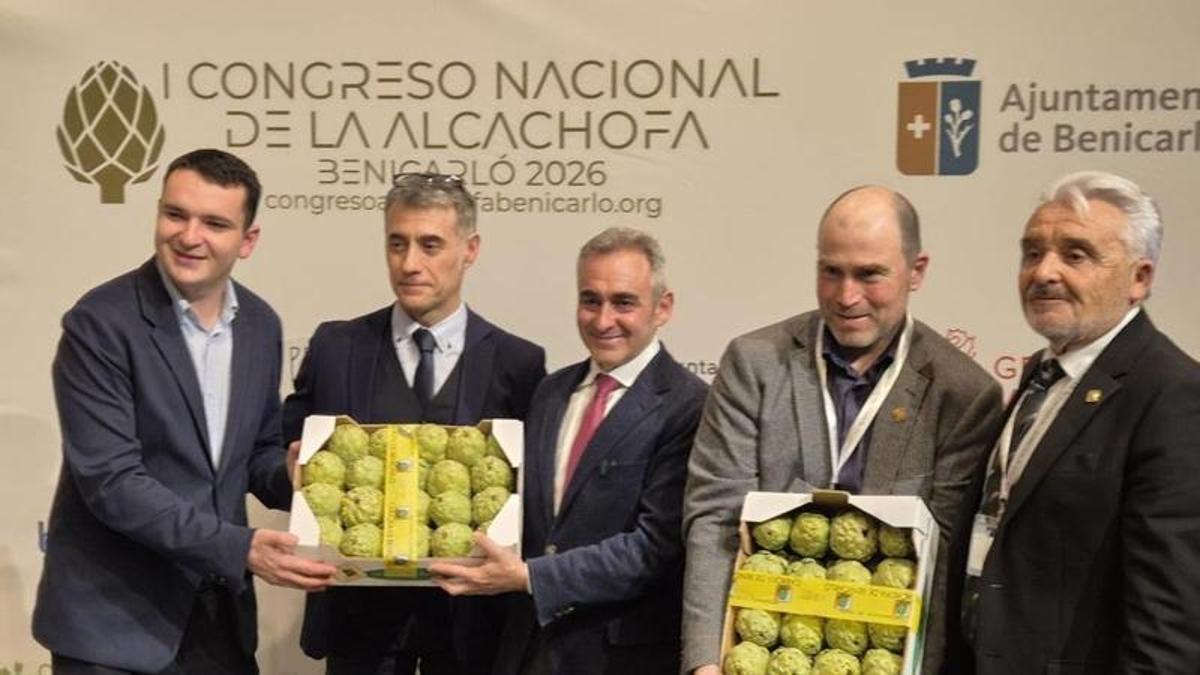 Miguel Barrachina impulsa la DOP Alcachofa de Benicarló y anima a «mirar la etiqueta» para elegir origen