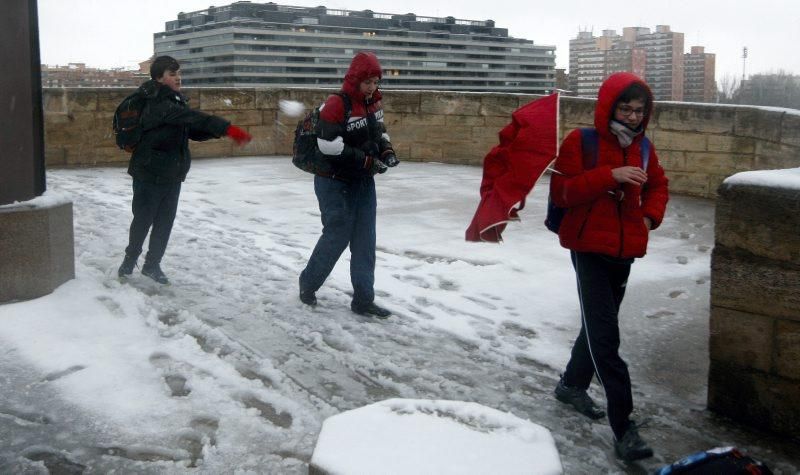 Nevada en Aragón