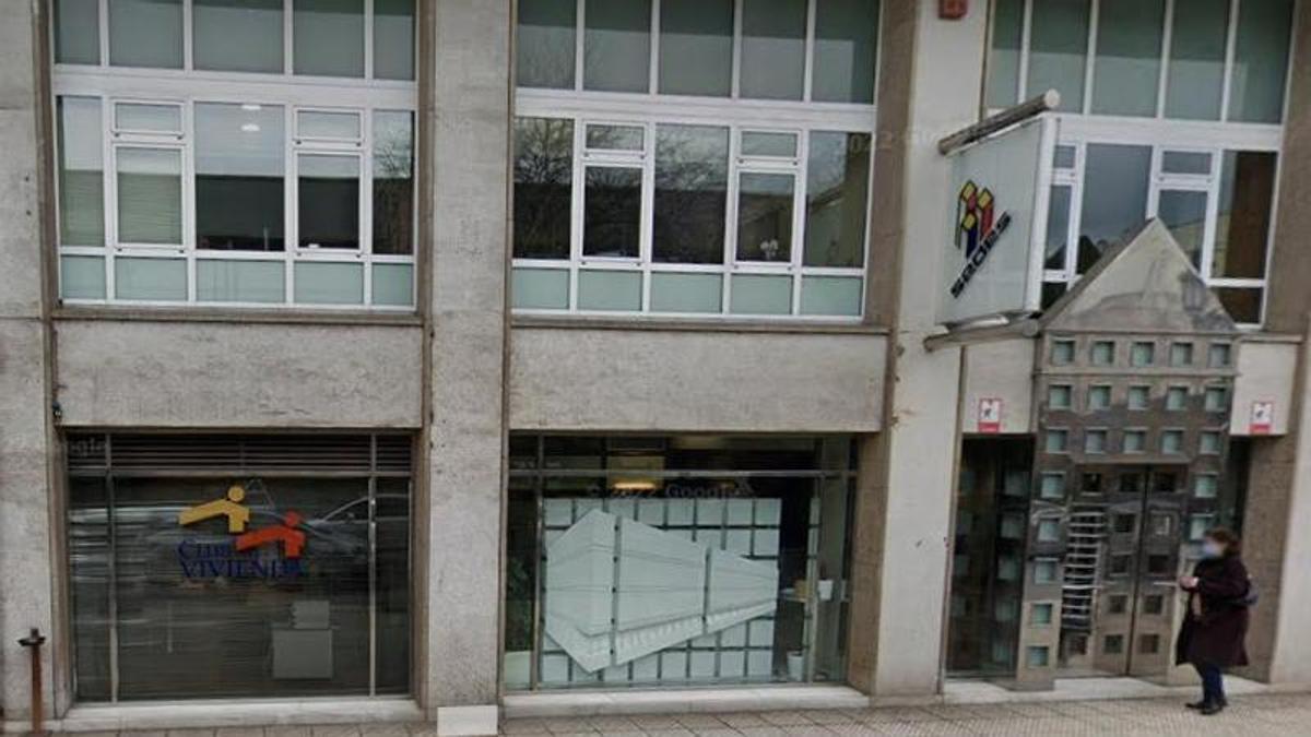 Las oficinas de Sedes, en Oviedo