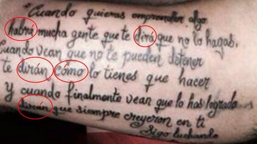 Kiko Rivera llama &quot;imbéciles&quot; a sus fans por afearle que no ponga tildes en su tatuaje