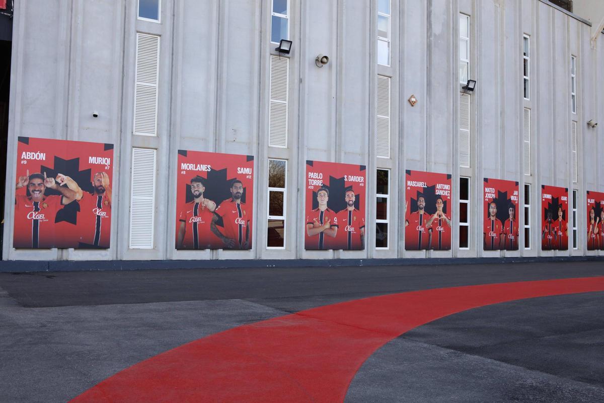 Rundgang durch das Stadion Son Moix von Real Mallorca