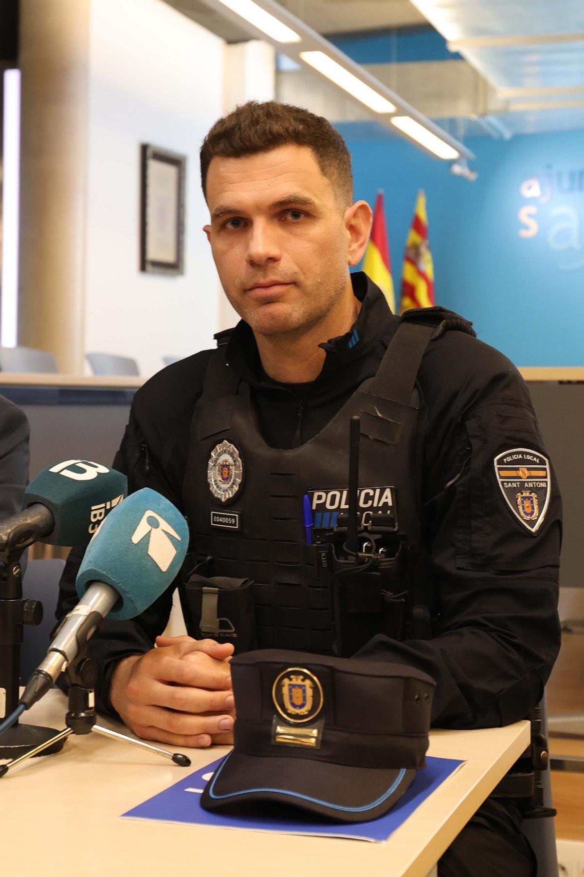 Tomás Monzó, nuevo jefe de la Policía Local de Sant Antoni