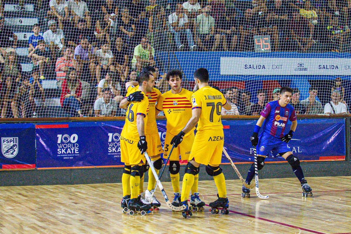 El Barça ha brillado en la semifinal de la Copa Intercontinental ante el Unión Vecinal Trinidad