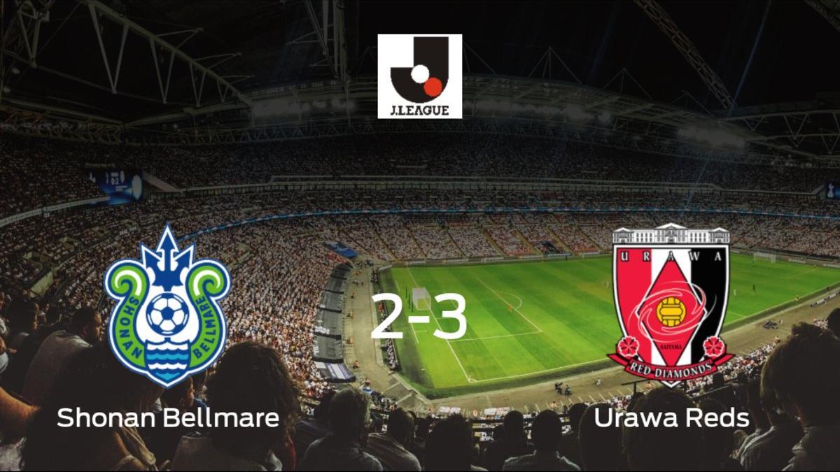 El Urawa Reds se lleva tres puntos a casa tras vencer 2-3 al Shonan Bellmare