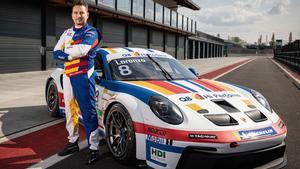 Lorenzo, con el 911 GT3 Cup del equipo Q8 Hi Perform