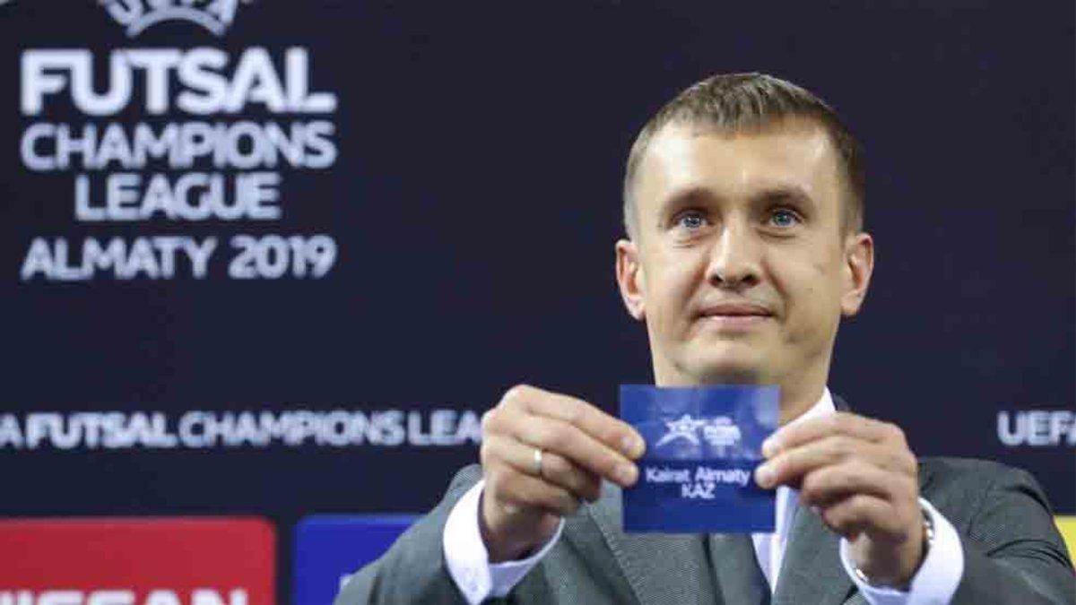 El Kairat será el rival del Barcelona Lassa de fútbol sala