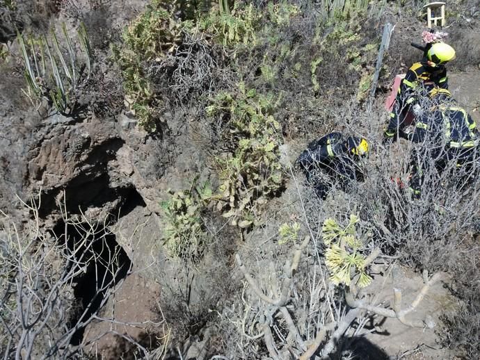 Hallado el cuerpo de un hombre en la Sima de Jinámar