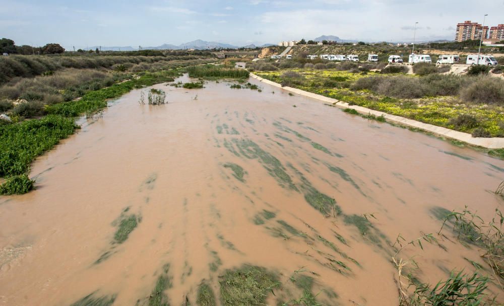 Desembocadura en El Campello del Río Seco