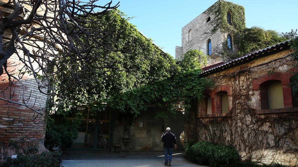 Interior del recinto de Palo Alto, en el Poblenou de Barcelona.