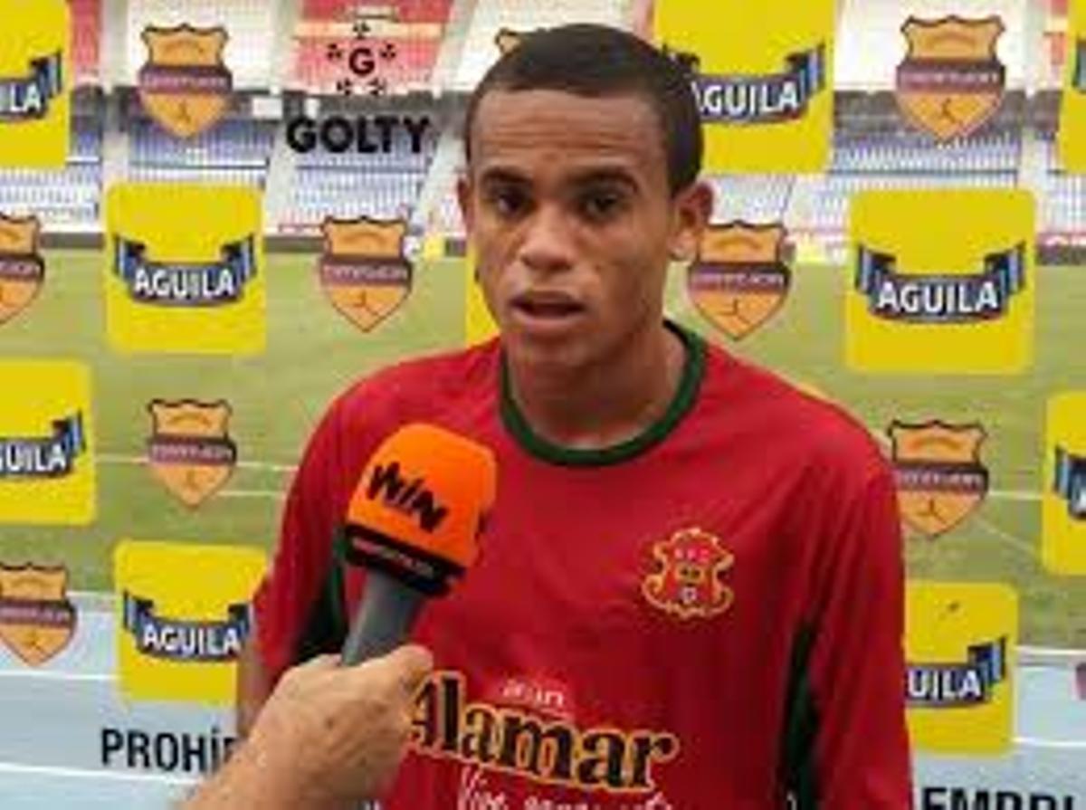 Luis Díaz en sus inicios con el Barranquilla FC