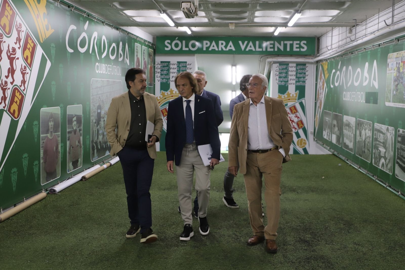 El convenio del Córdoba CF con la Asociación de Veteranos, en imágenes