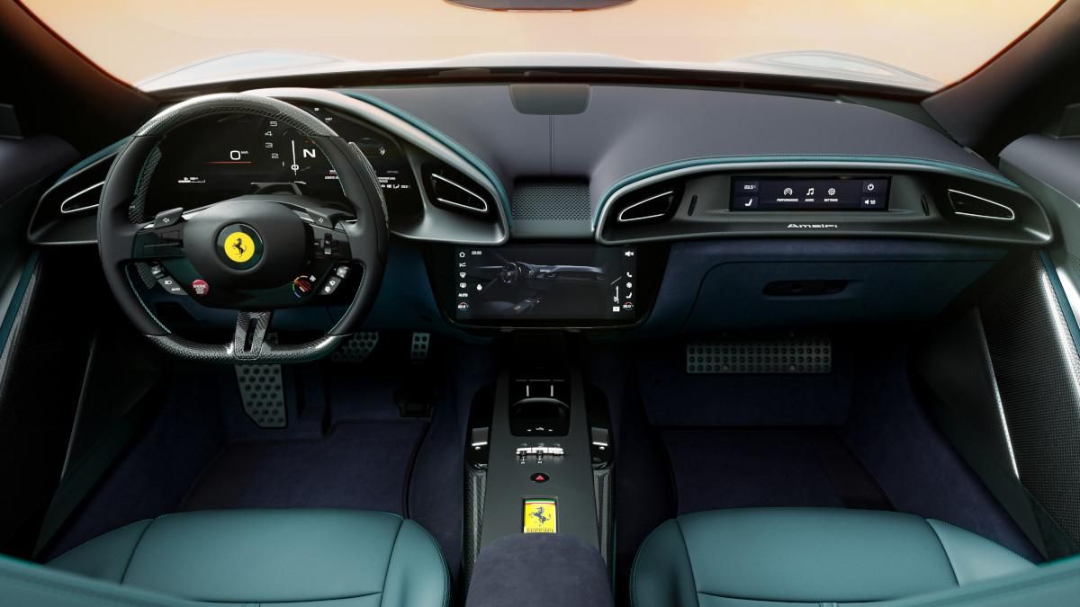 Interior del Ferrari Amalfi