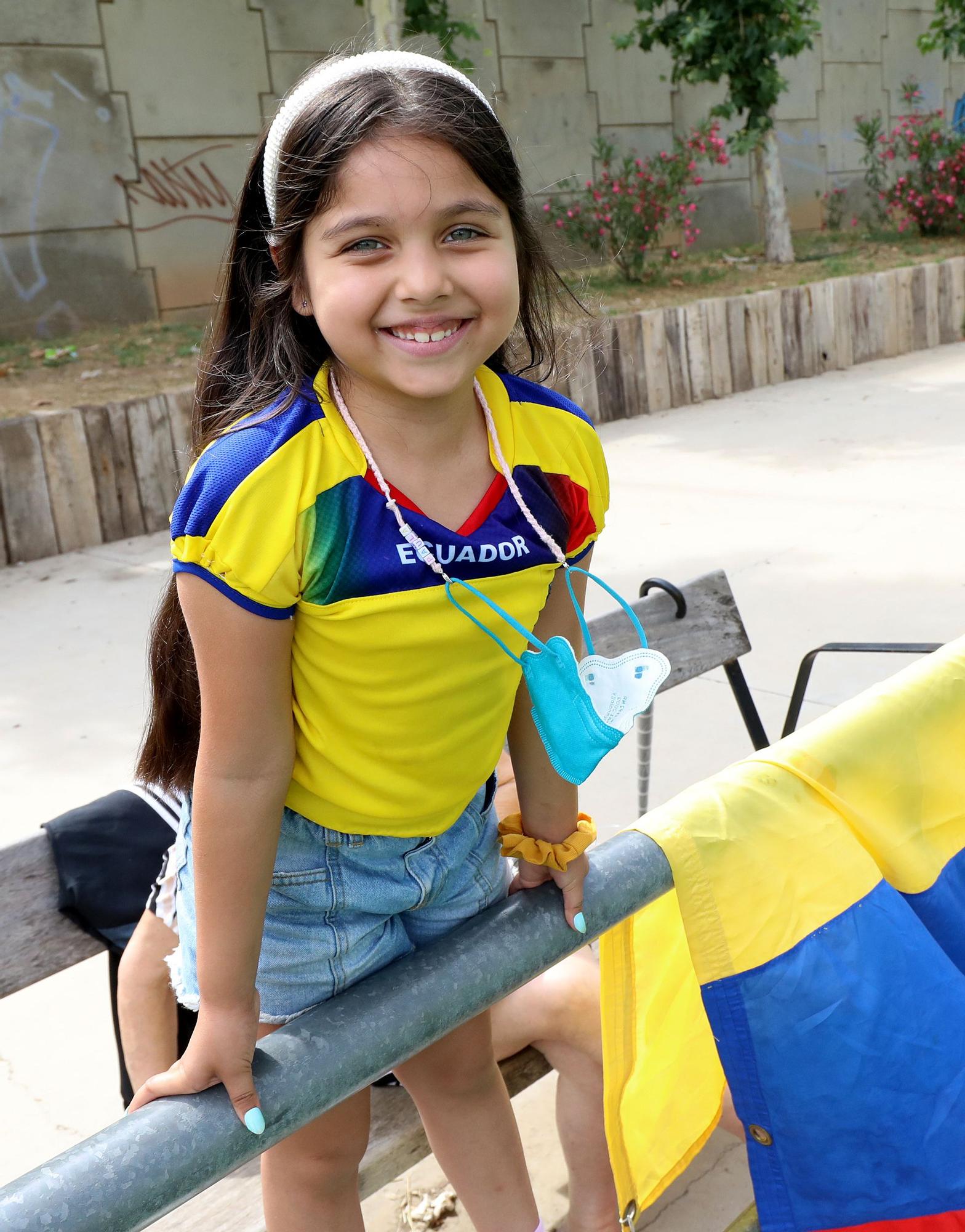 Mundialito de la Integración en el campo del Santo Domingo Juventud