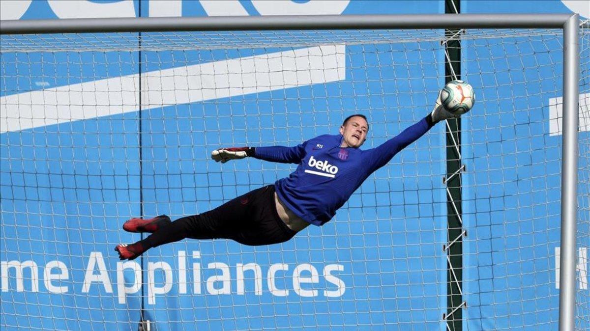 Marc André Ter Stegen se encuentra muy feliz en el FC Barcelona