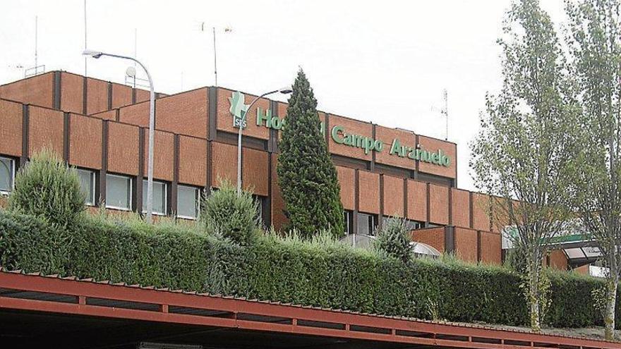 Hospital de Navalmoral de la Mata, donde fue trasladada la mujer atropellada