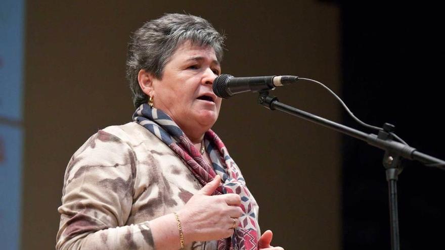 Adelita Fernández Noval, en la gala del viernes del concurso de San Martín.