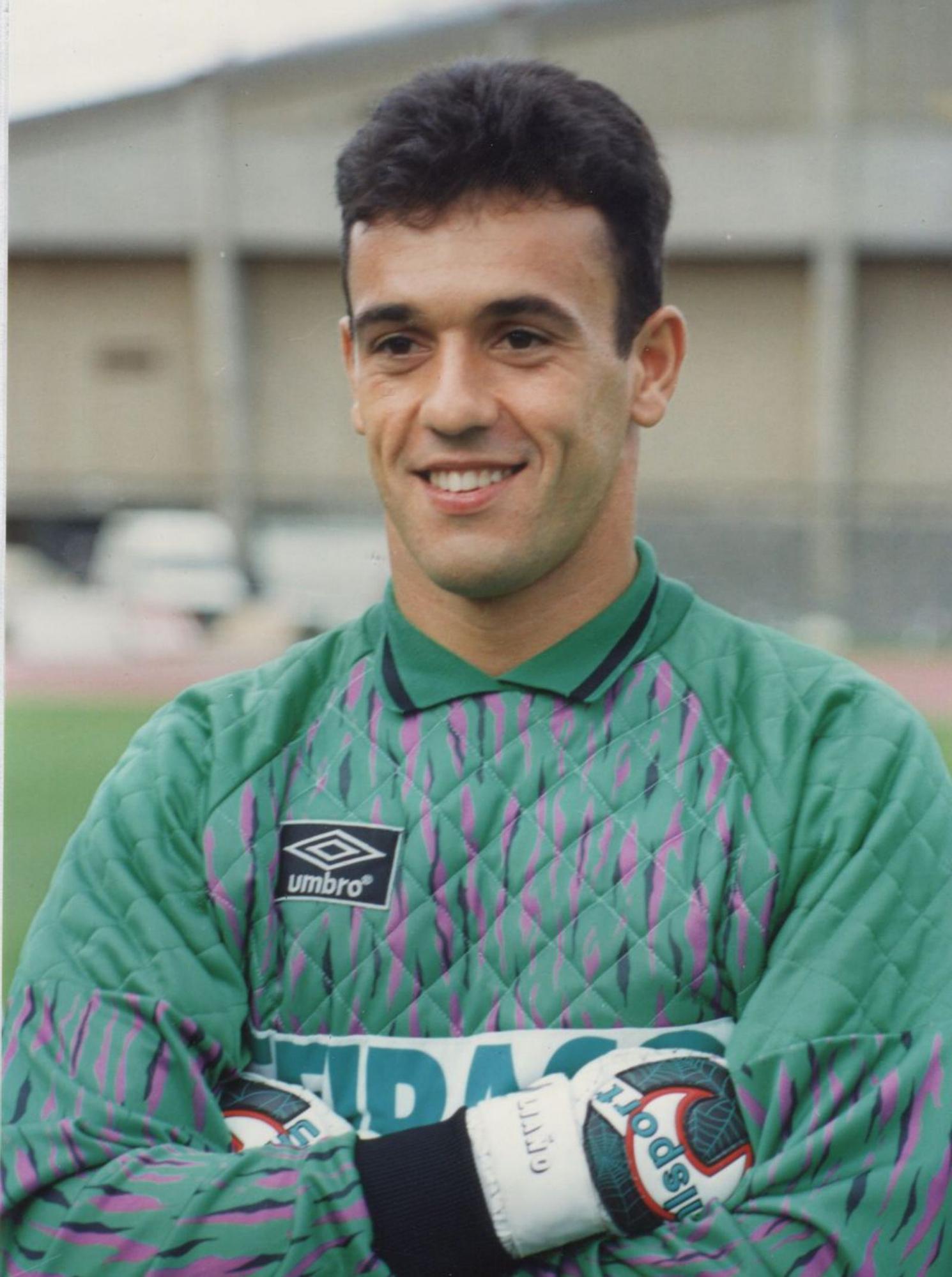 Paco Liaño, en Riazor en los años 90. |  // APD