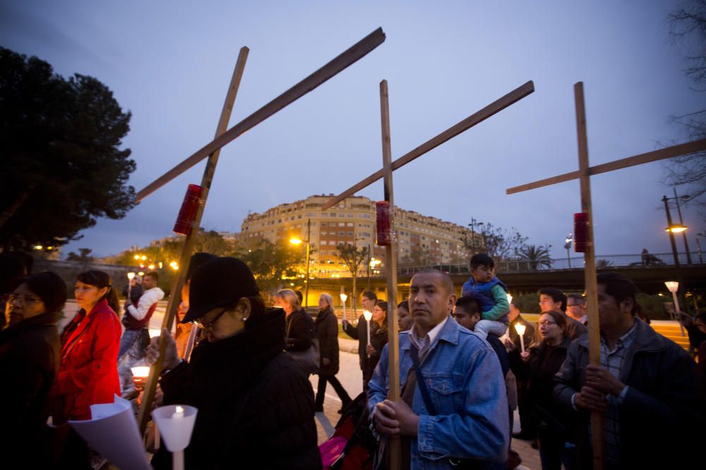 Vía Crucis por el Jardín del Turia