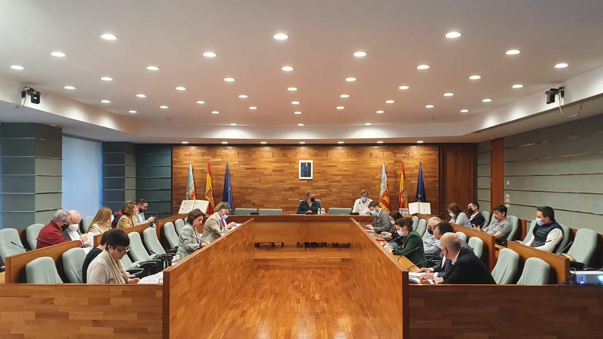 Pleno del Ayuntamiento de Torrent.