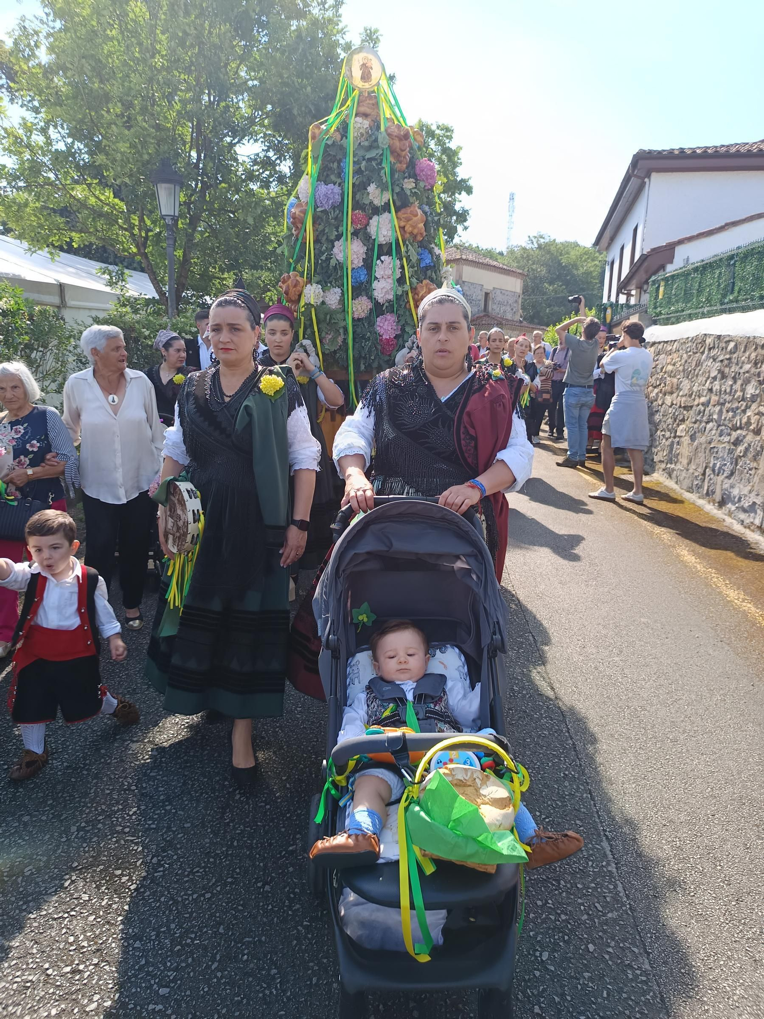Procesión de San Antoniu "El Nuestru" en Cangas de Onís