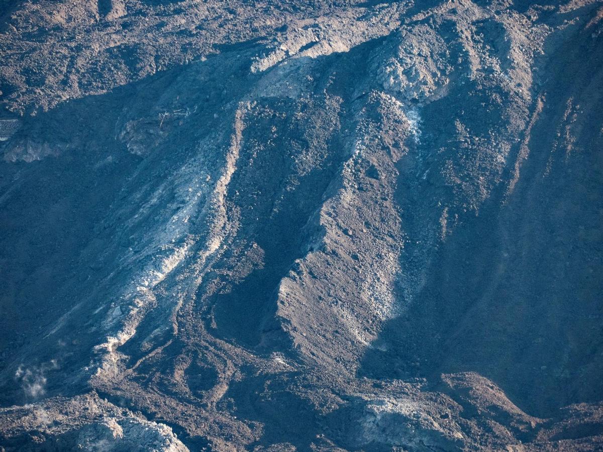 El volcán de La Palma.