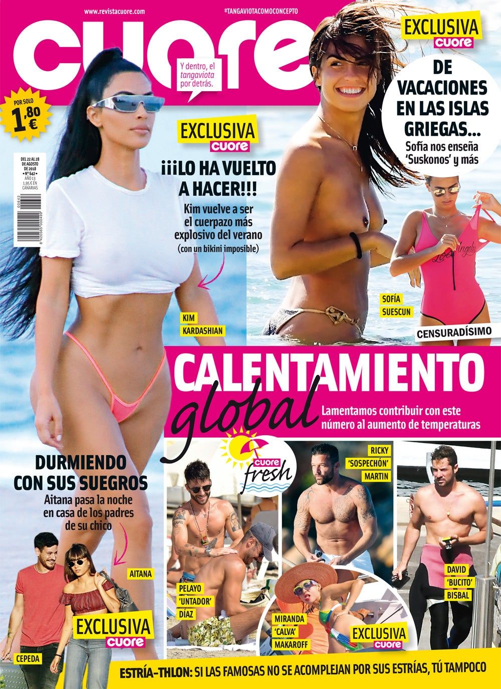 Portada del número 642 de Cuore