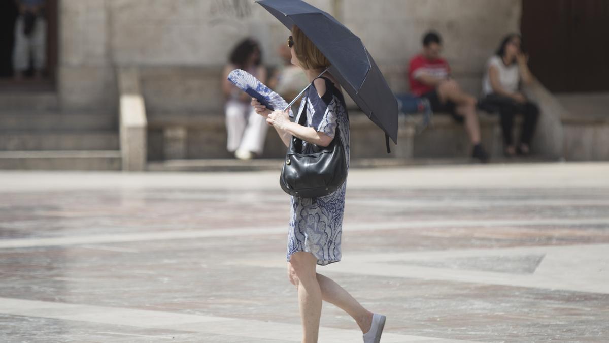 Las temperaturas en Valencia en los últimos días han sido extraordinariamente altas con la ola de calor.