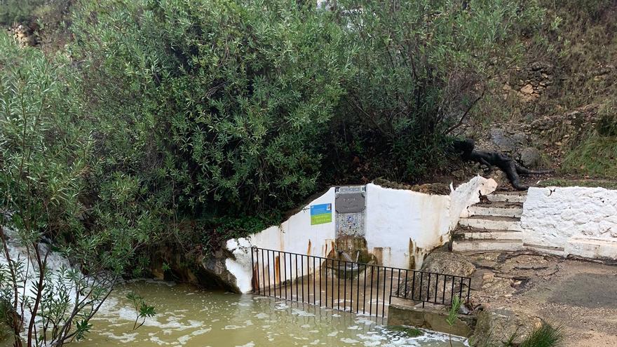 Las trombas de agua destrozan la Cueva Turche y el Roquillo en Buñol