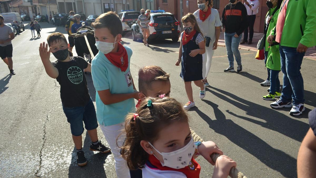 La maroma parada en el toril. / E. P.