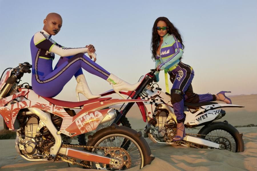 Rihanna en la campaña de Fenty Puma para la primavera de 2018