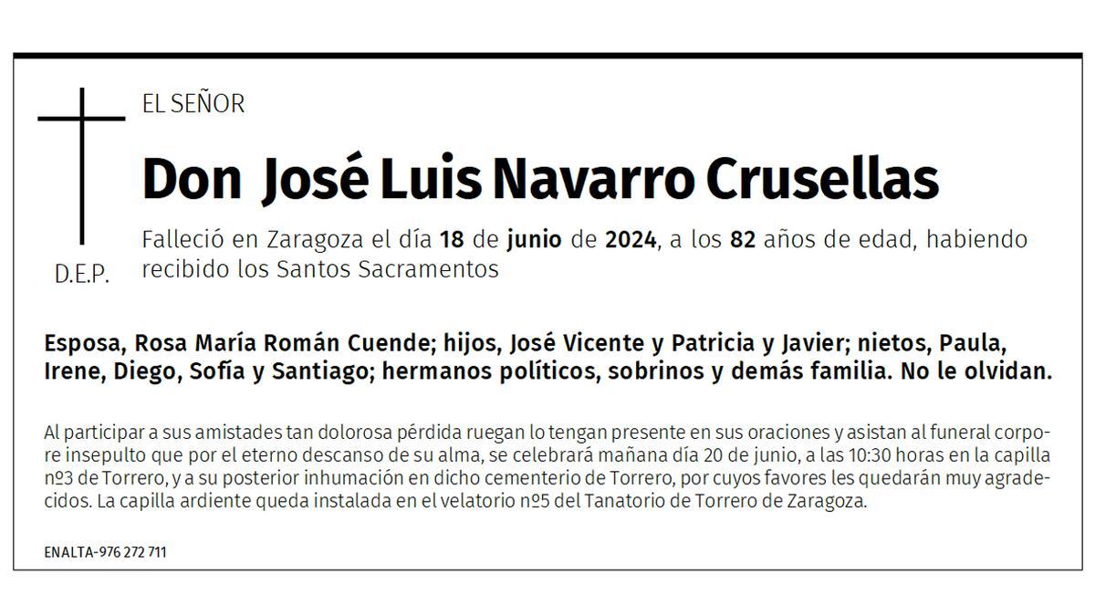 José Luis Navarro Crusellas.