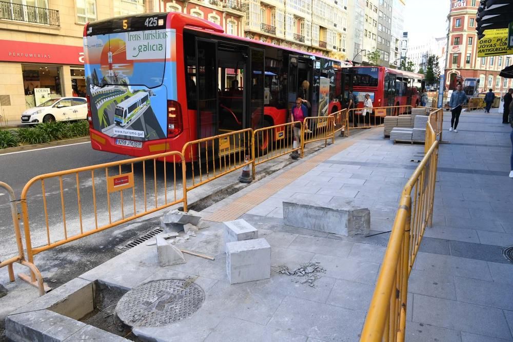 Reforma de la parada de bus Cuesta de A Palloza