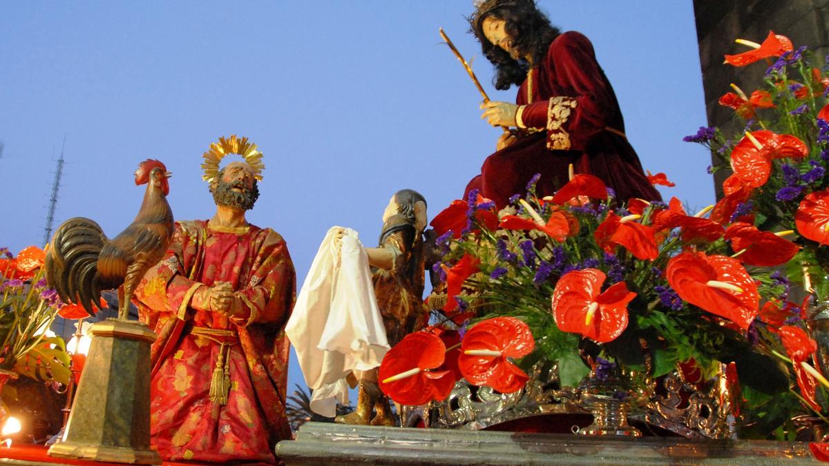 El Señor de la Humildad y Paciencia, de La Concepción, imagen elegida para el programa de la Semana Santa chicharrera 2023.