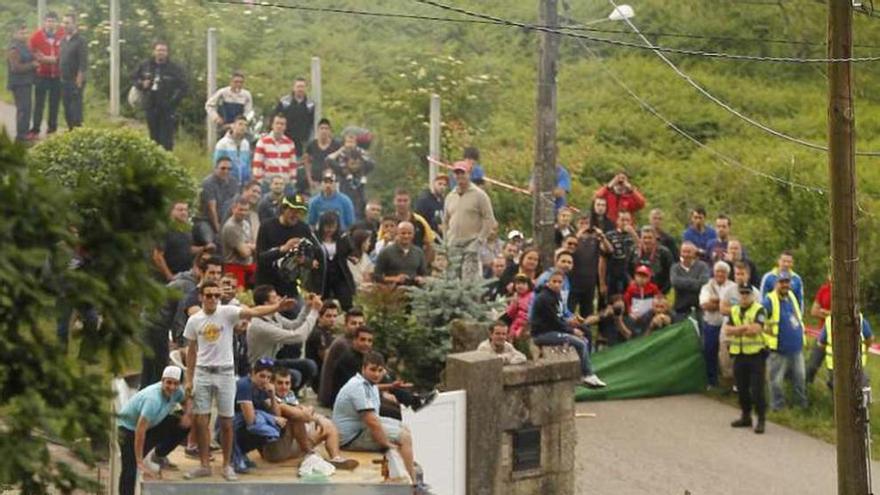 Imagen del Rallye Rías Baixas en una reciente edición. // J. Santomé