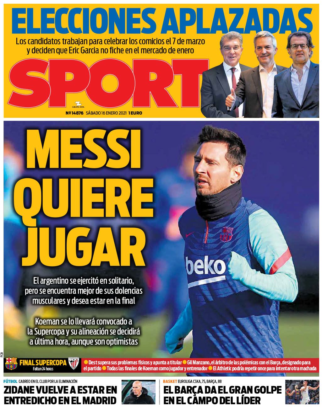 Messi quiere jugar