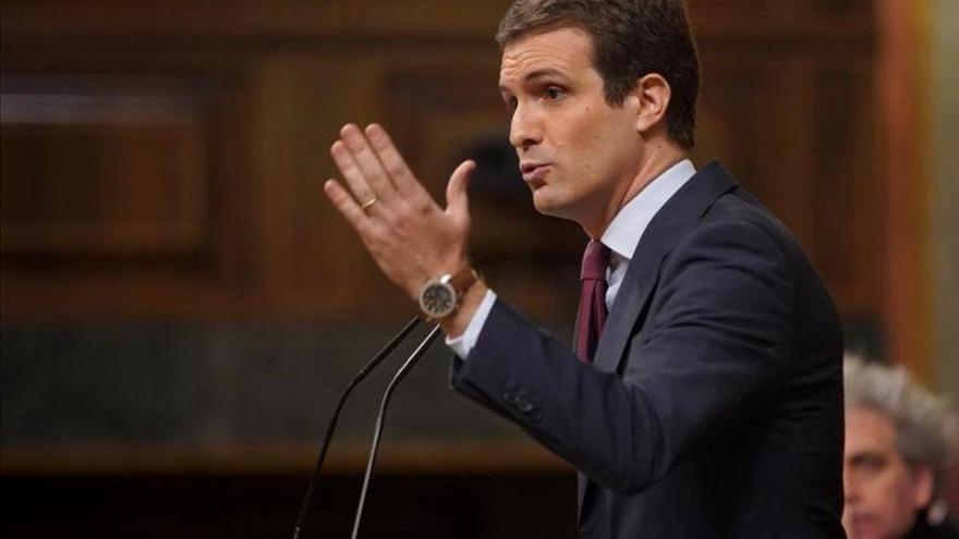 Casado insta a Sánchez a ir a las urnas &quot;cuanto antes&quot; si no saca los Presupuestos