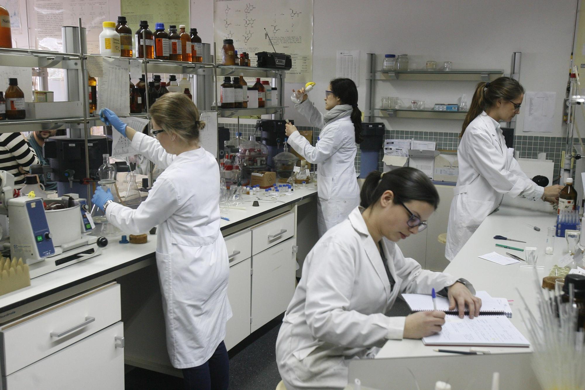 Laboratorio del campus de Vigo.