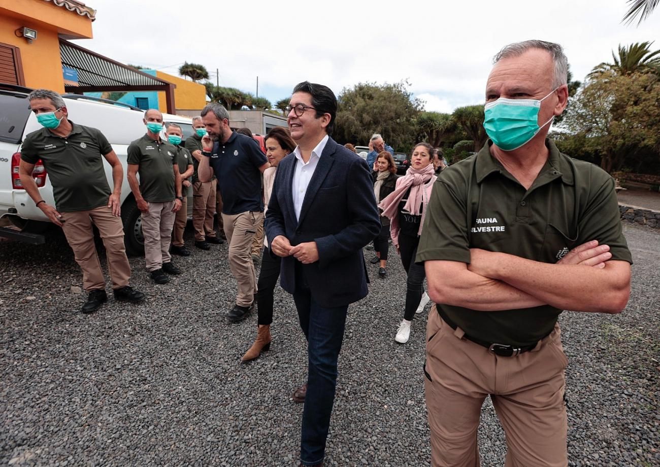 Pedro Martín visita el Centro Ambiental  La Tahonilla