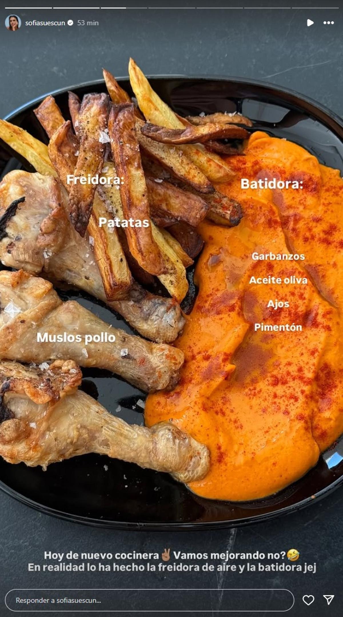 'Story' publicada por Sofía Suescun.