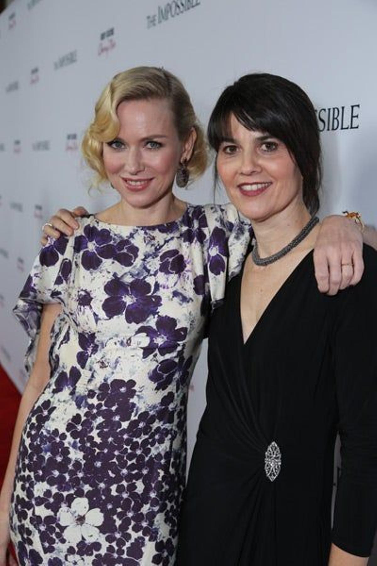 Naomi Watts y María Belón