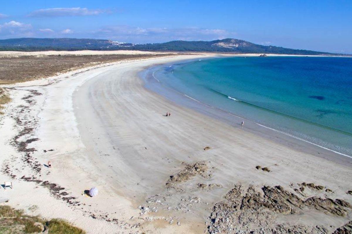 La Playa de A Ladeira, en Ribeira.