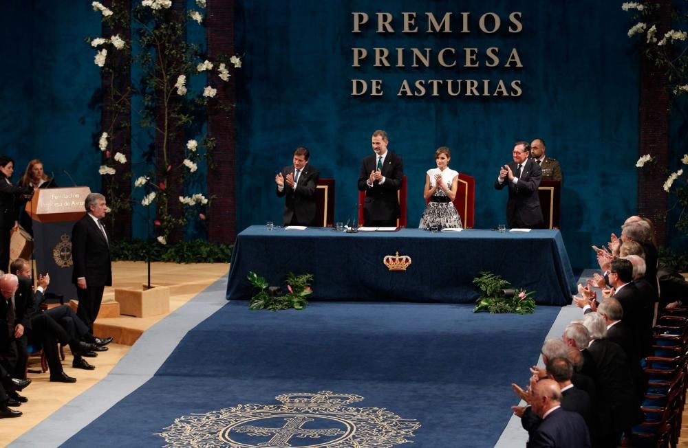 La gala de los Premios "Princesa de Asturias" 2017