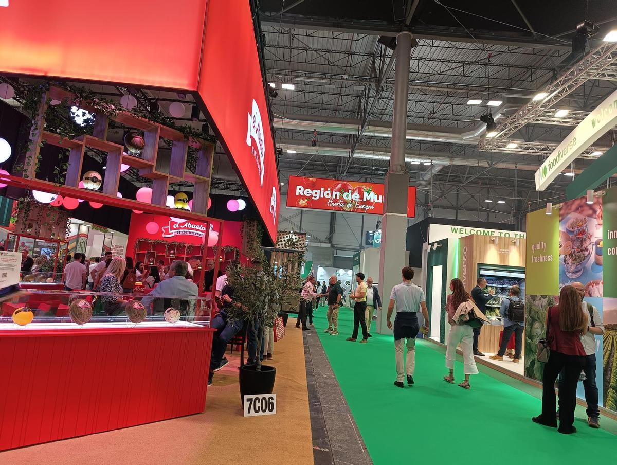 Imagen del pabellón 7 de Ifema, donde se ubicaron la mayoría de empresas de la Región.