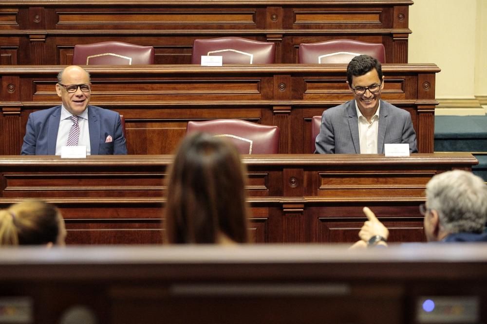 Pleno en el Parlamento de Canarias