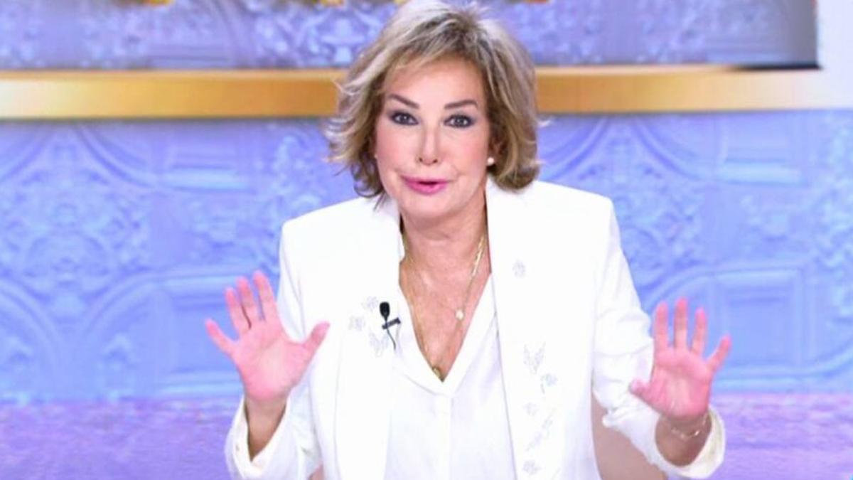Ana Rosa Quintana, presentadora de 'TardeAR'